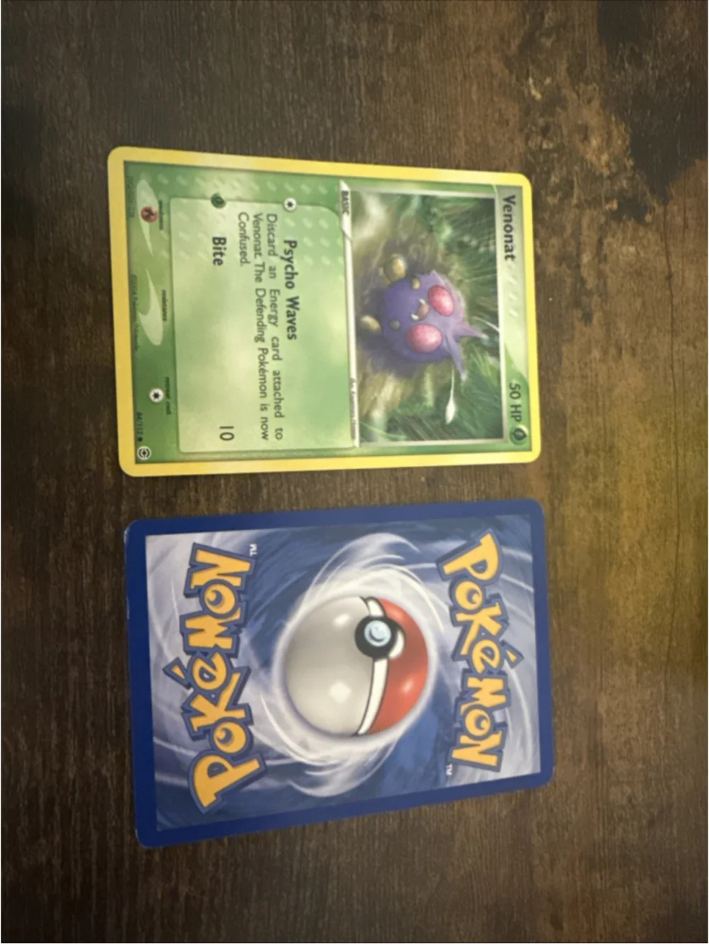 Complete Venonat Evolution Set | Venonat & Venomoth | Pokémon EX Deoxys Cards